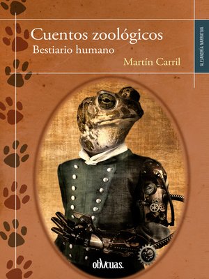 cover image of Cuentos zoológicos, bestiario humano